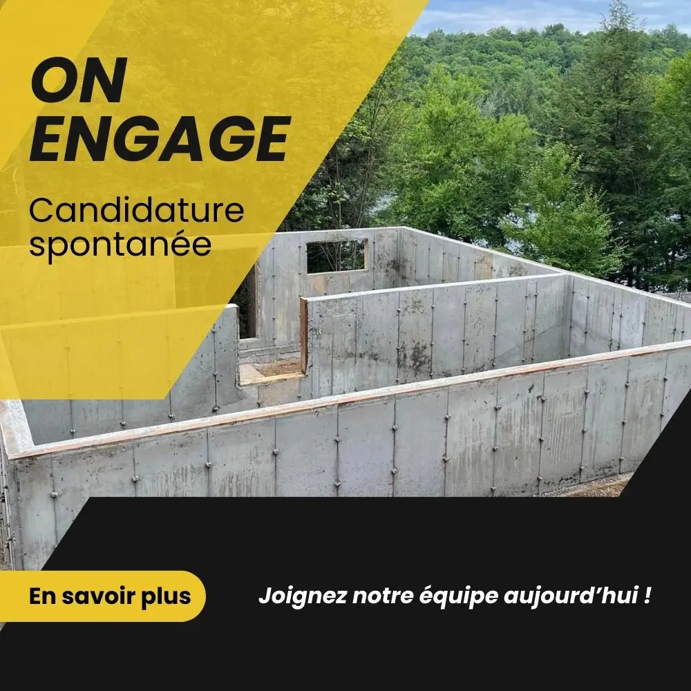 Construction JSH - On engage